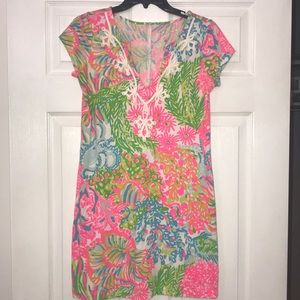 Lilly Pulitzer Multicolored Tee Dress